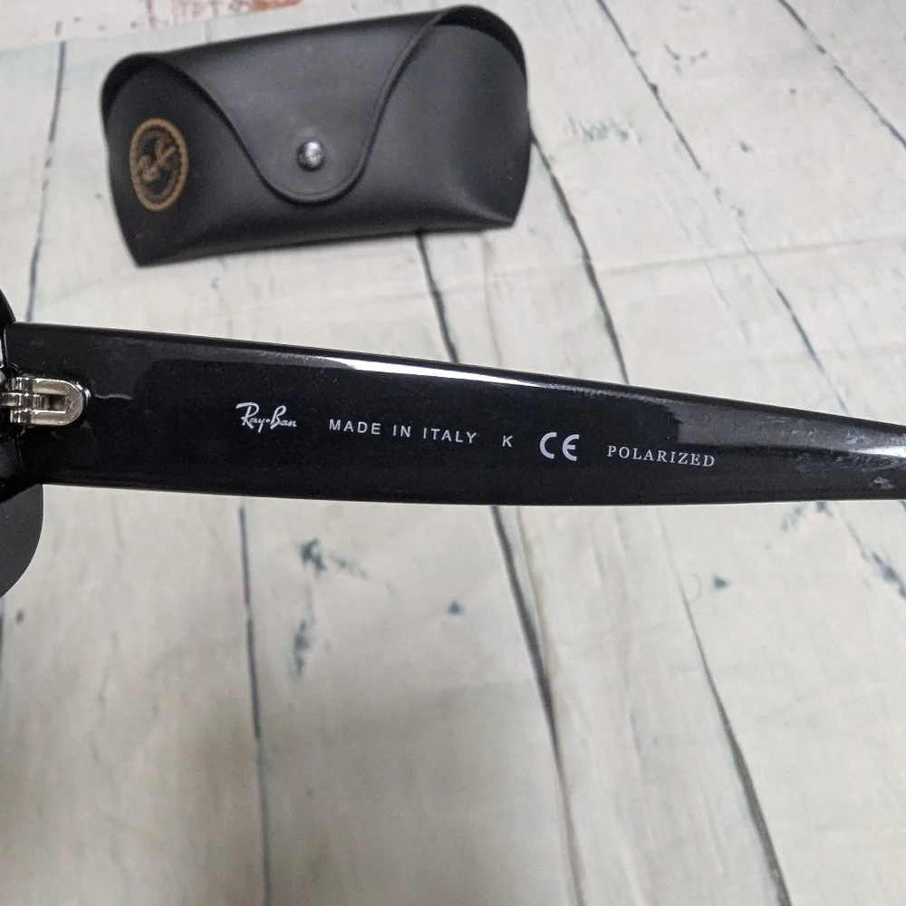 Ray Ban Square Frame Sunglasses - Picture 4 of 6